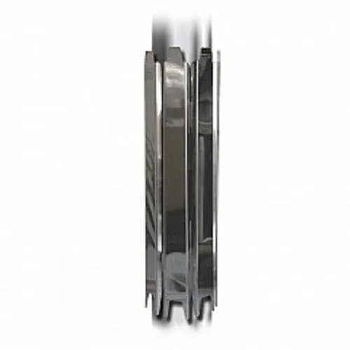 Конвектор дымохода CHROM L500 D130 - INOX - 430 Ермак Конвектор дымохода CHROM L500 D130 - INOX - 430 Ермак