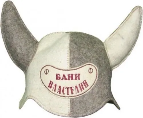 Шляпа Викинг "Властелин бани" комбинированная Шляпа Викинг "Властелин бани" комбинированная