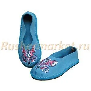 Тапочки-балетки "Лиса" жен. 39 р-р Тапочки-балетки "Лиса" жен. 39 р-р