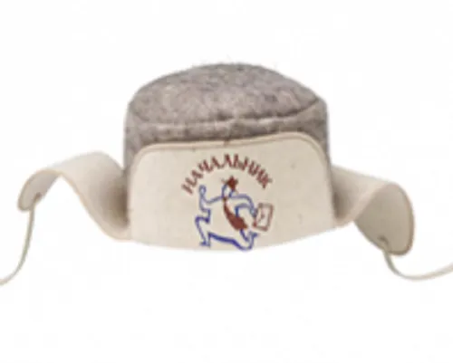 Шляпа "Ушанка" "Начальник" Шляпа "Ушанка" "Начальник"