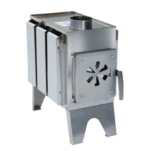 Мобильная печь " Турист " ( дымоход 80 мм ) Сибирь фото 5