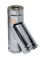 Сэндвич-тройник 135° (430/0,5мм + нерж.) 130х200 Феррум