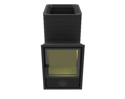 Печь банная " Фаворит " 15 Д - 1 со стеклом 320х320, ( под бак 35 л или теплообменник ) фото 9