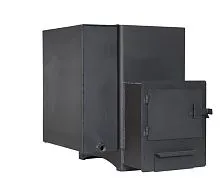 Печь банная Копеечка ВЫНОСНАЯ ТОПКА, возможно навешать Бак 30 л, сталь 6 мм, Сибирь