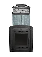 Печь банная "Атмосфера XL" Талькохлорит ламель+сетка ПроМеталл