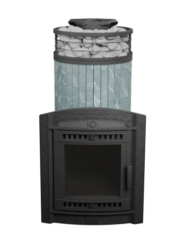 Печь банная "Атмосфера XL" Талькохлорит ламель+сетка ПроМеталл