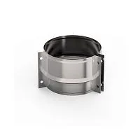 Хомут  под растяжку 120 нержавейка 1,0 мм  обжимной