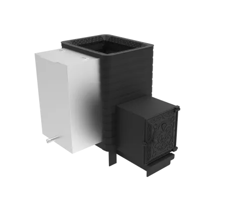 Печь банная " Березка " 24 ДТ - 4 УНИВЕРСАЛЬНАЯ ( под бак 50 л или теплообменник ) фото 5