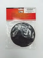 Шнур - самоклейка керамический d 8 мм, 3 метра для печей каминов, черный Fireway