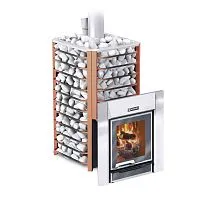 Печь банная Ермак 24 Сетка - Премиум ( сталь 8,0 мм )