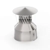 Оголовок 180/260 с искрогасителем нерж/оц  0,5 мм  0,5 мм