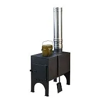 Печь отопительная ПО - 2 Буржуйка  " Радуга " до 40 куб.м