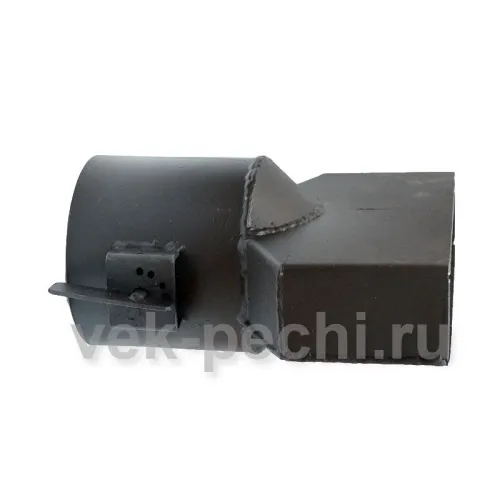 Переходник прямоугольный с шибером ГОРИЗОНТАЛЬНЫЙ для котлов Сибирь фото 2 Переходник прямоугольный с шибером ГОРИЗОНТАЛЬНЫЙ для котлов Сибирь фото 2