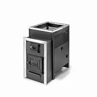 Печь банная 6 мм "Радуга" 21 с теплообменником из нерж. стали ПР/ЛЕВ