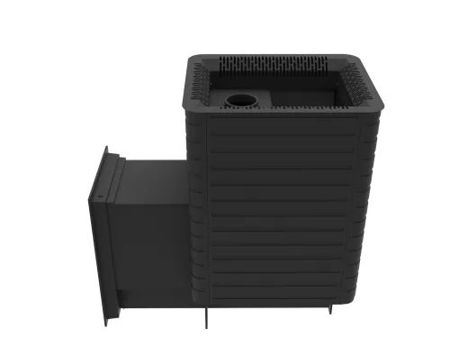 Печь банная " Фаворит " 24 Д - 2 со стеклом 230х270 ( под бак 35 л или теплообменник ) фото 5