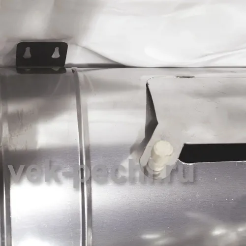 Бак для теплообменника 60 л.  0,8 мм  горизонтальный,  нержавейка фото 3