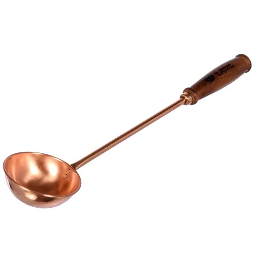 Черпак 0,2 л ( медь ) 45 см " Банные штучки " 