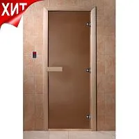 Дверь, бронза матовая 1900 х 700 ( ольха ) Пр . ручка Н/Р