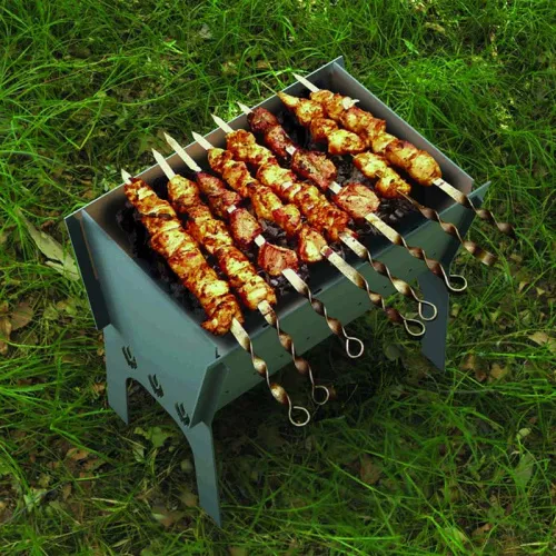 Мангал " Сибирь " разборный,  3 мм фото 2