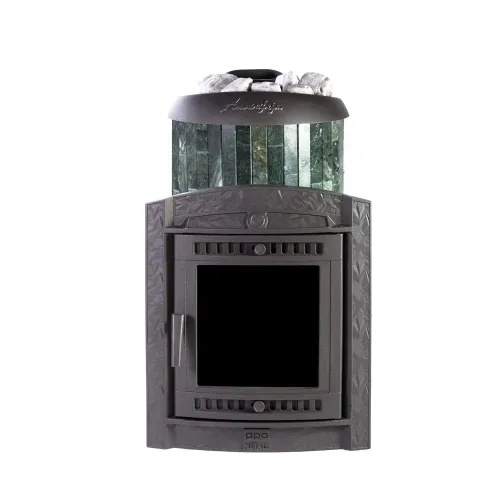 Печь банная "Атмосфера L" в ламелях "Змеевик" ПроМеталл фото 7