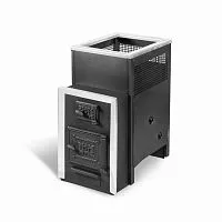 Печь банная 8-6 мм Радуга 30 с теплообменником из нерж. стали Пр/Лев