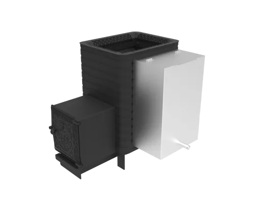 Печь банная " Березка " 24 ДТ - 4 УНИВЕРСАЛЬНАЯ ( под бак 50 л или теплообменник ) фото 6