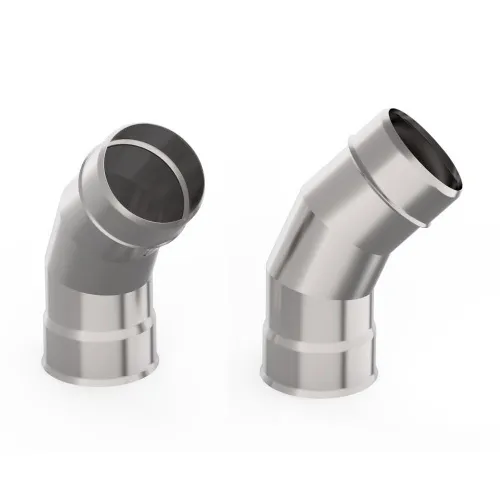 Отвод  45 гр.  120   1,0 мм