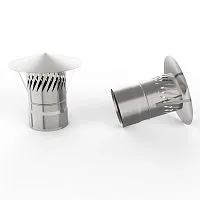 Зонт с  искрогасителем  140   нержавейка  0,5 мм