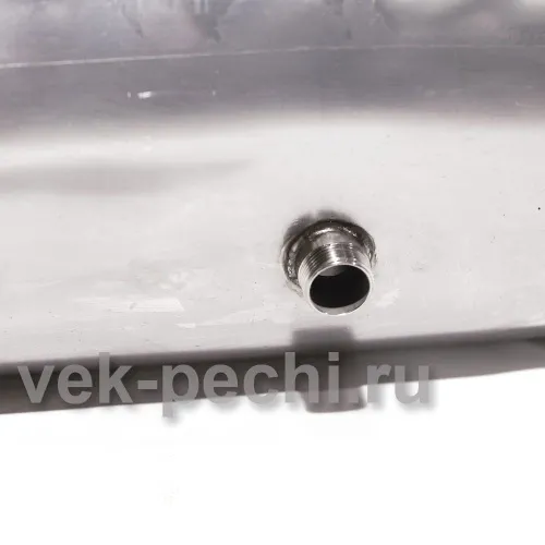 Бак для теплообменника 60 л.  0,8 мм  горизонтальный,  нержавейка фото 5