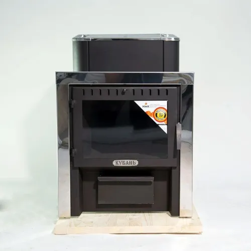 Печь банная Кубань со СТЕКЛОМ, сталь 6 мм, Сибирь фото 2