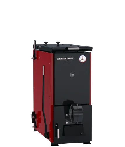 Котел отопительный ZEUS TURBO 8-10 кВт с автоматикой до 400 кв.м.