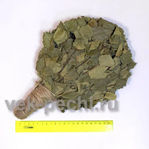 Веник-ладошечник ( детский ) 25*15 ( береза ) , прозрачная упаковка Веникофф