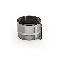 Хомут 100 нержавейка 0,5 мм обжимной