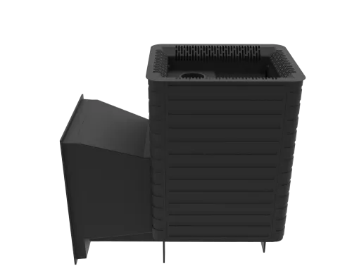 Печь банная " Фаворит " 15 Д - 1 со стеклом 320х320, ( под бак 35 л или теплообменник ) фото 6