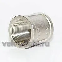 Муфта прямая 20 для удлинения крана на навесном баке (20шт/уп)         Lavita S 3/4