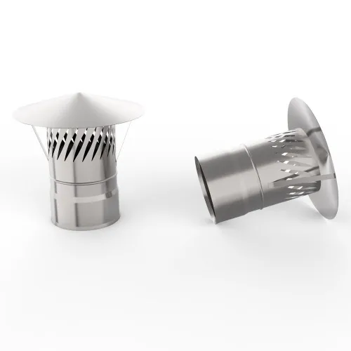 Зонт с  искрогасителем  100   нержавейка  0,5 мм