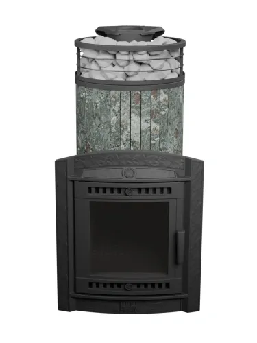 Печь банная "Атмосфера XL" Жадеит ламель+сетка ПроМеталл фото 6