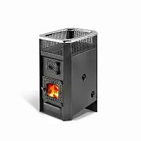 Печь банная 6 мм Радуга 11 со СТЕКЛОМ, с теплообменником из нерж. стали, Пр/Лев.