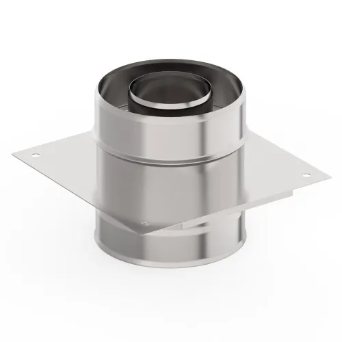 Монтажная площадка стеновая 150/210 нерж/нерж 1,0 мм