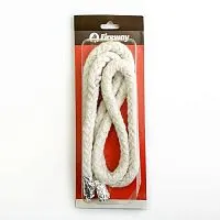 Шнур керамический d 10 мм 3 метра для печей каминов, черный Fireway