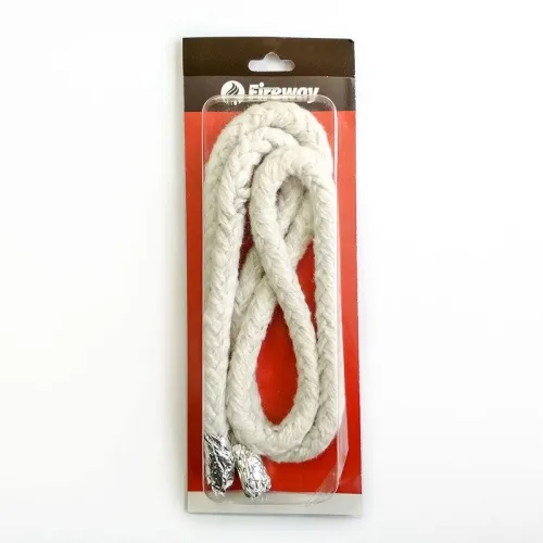 Шнур керамический d 10 мм 3 метра для печей каминов, черный Fireway