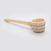 Черпак 0,6 л с горизонтальной ручкой ( липа ) МЧ - 1 