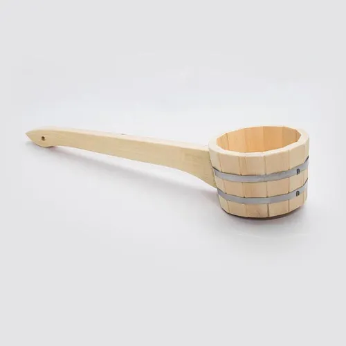 Черпак 0,6 л с горизонтальной ручкой ( липа ) МЧ - 1 