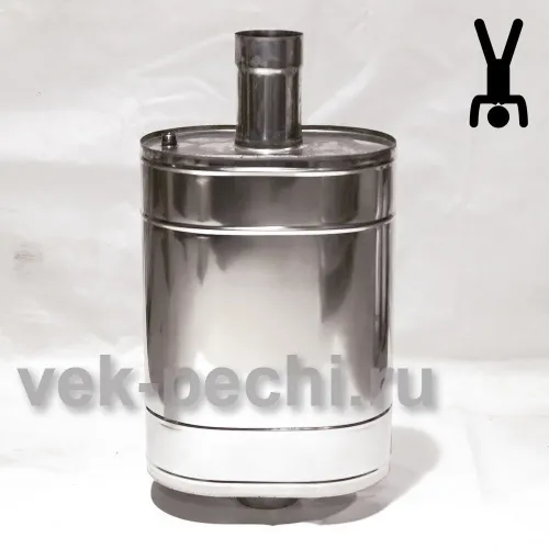 Бак 60 л на трубе для печи 130 мм  фото 6