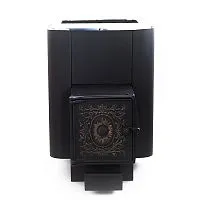 Печь банная ЧУГУННАЯ " Сибирь - 24 " ( Конвекционная )  Универсальная дверца под стекло