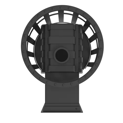 Печь банная чугунная  " Воевода " 15 Д - 2 со СТЕКЛОМ 230х270, сетка фото 2