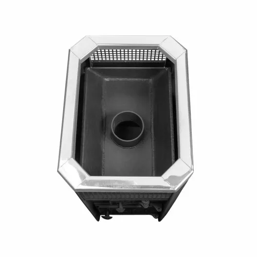 Печь банная 8-6 мм Радуга 11 Б со СТЕКЛОМ под навесной бак (отдельно) фото 2