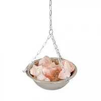 Соль гималайская в арома чаше  180 х 180 мм , нержавейка ТК