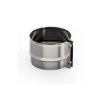 Хомут 210 оцинковка 0,5 мм обжимной