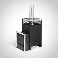 Печь банная  Радуга 10 - под навесной бак 30л пр/лев